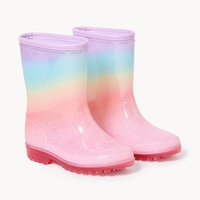 Kid Girls' Printed Rain Boots - Multi