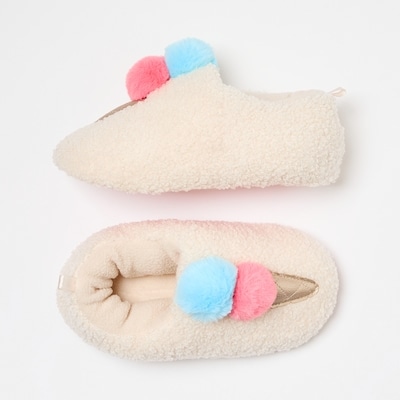 Kid Girls' Ice Cream Slippers