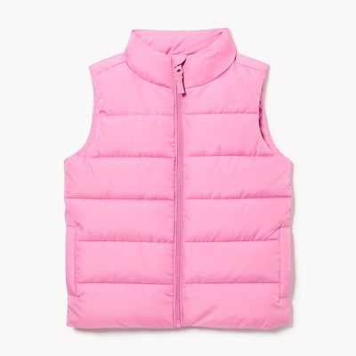 Kid Puffer Vest - Pink