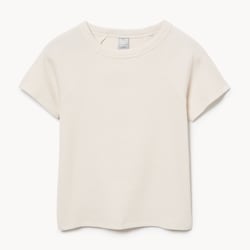 Joe Fresh T-shirt côtelé en coton pour filles 1 ea, 12,00 $/1ch