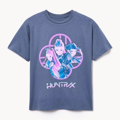 T-shirt K-Pop Demon Hunters pour filles - Indigo