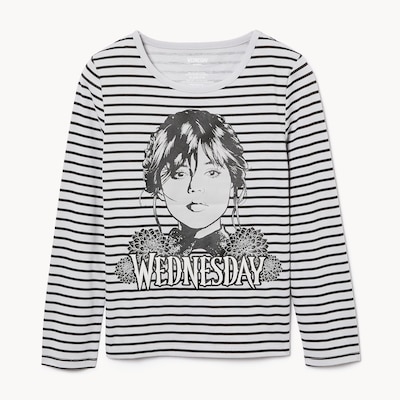 Joe Fresh Haut à manches longues Mercredi Addams pour filles 1 ea, 19,00 $/1ch