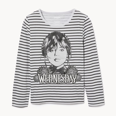 Joe Fresh Haut à manches longues Mercredi Addams pour filles 1 ea, 19,00 $/1ch