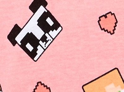 Kid Girls' Minecraft Sleep Set
