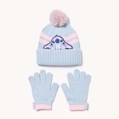 Joe Fresh Ensemble tuque et mitaines Stitch Disney, filles 1 ea, 26,00 $/1ch