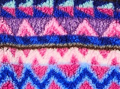 Kid Girls' Silver Jeans Sherpa Fleece Jacket