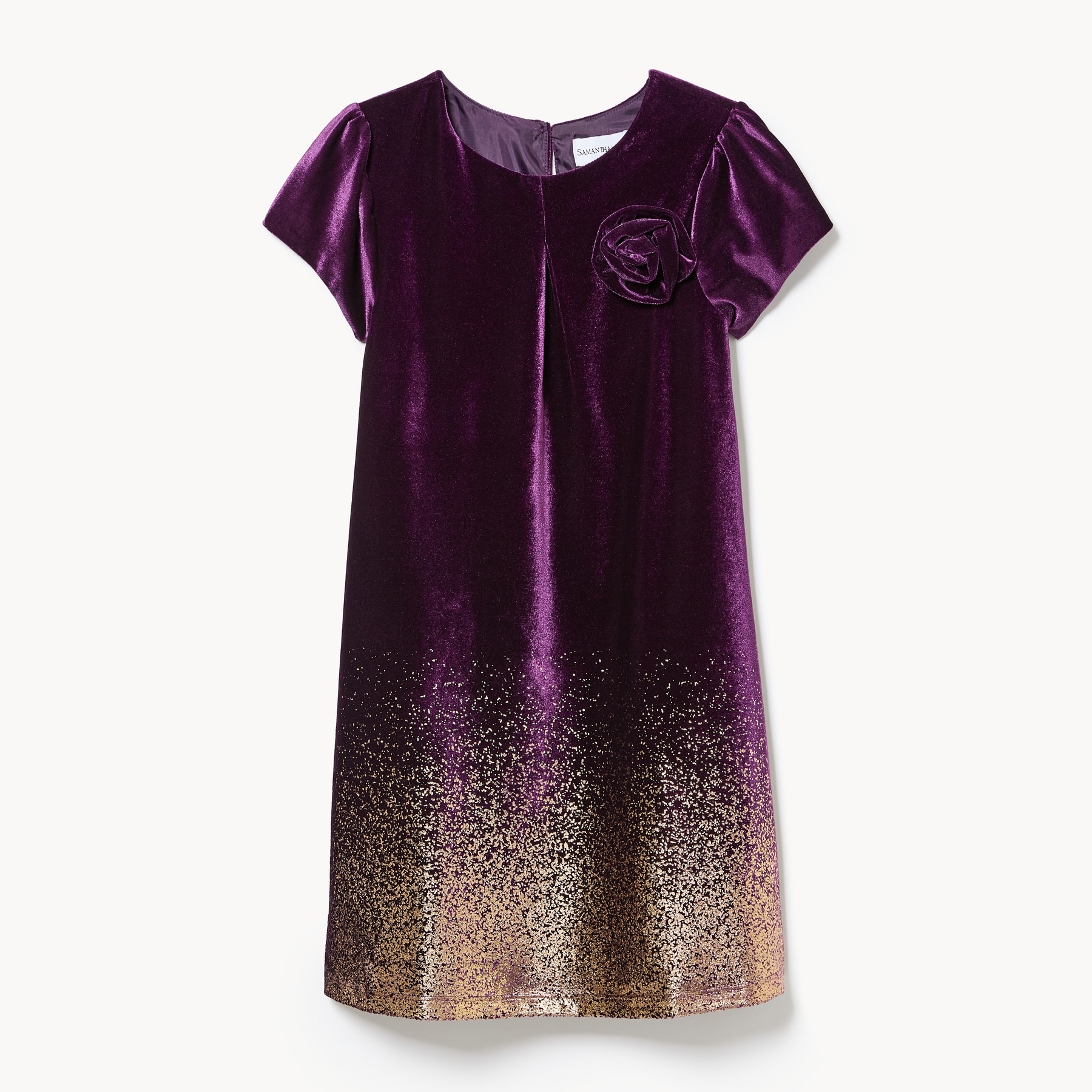 Robe en velours Samantha Says pour fille