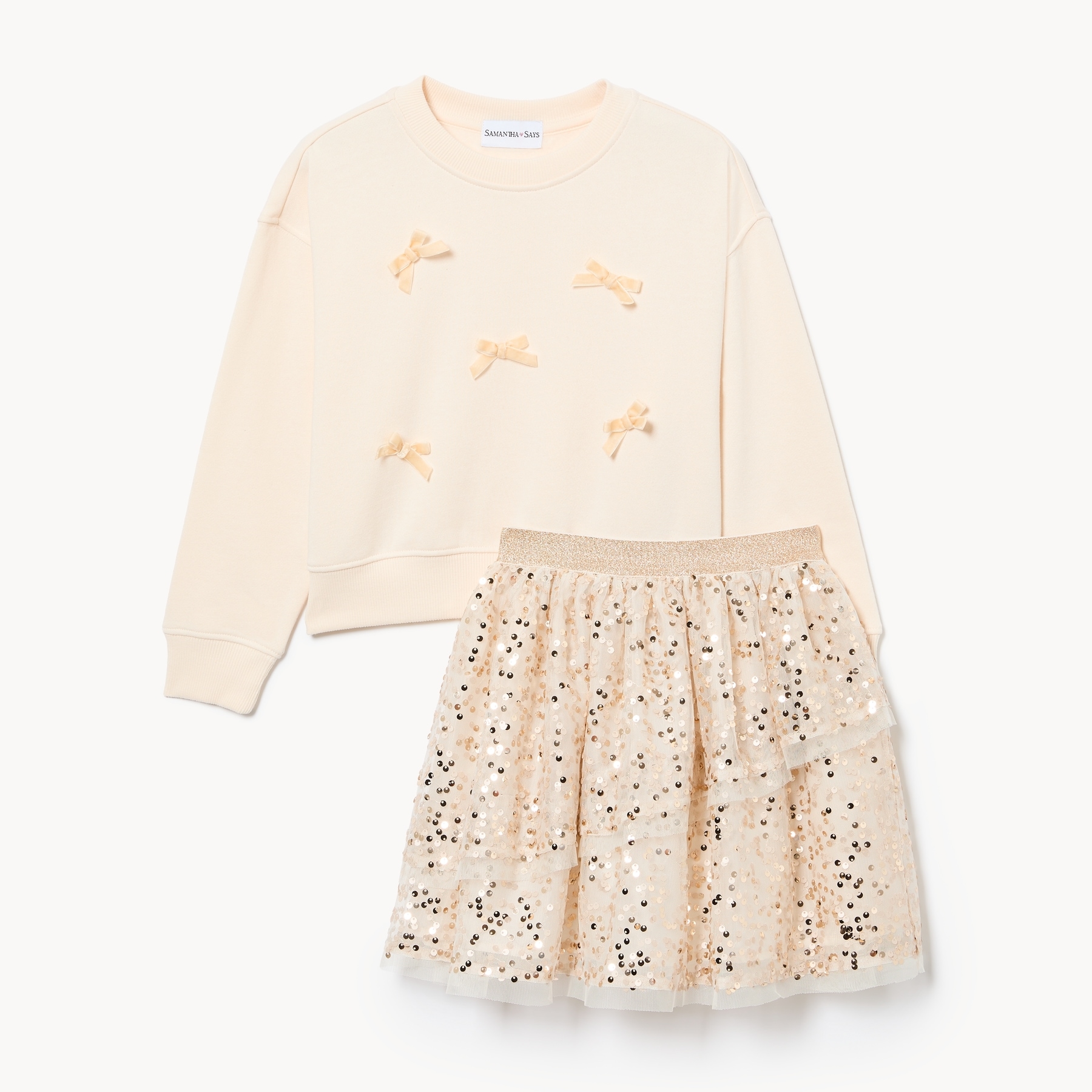 Ensemble jupe à paillettes Samantha Says