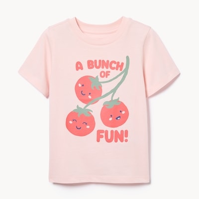 T-shirt imprimé pour tout-petits - ROSE POUDRE