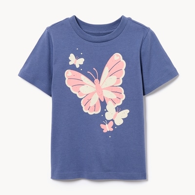 T-shirt imprimé pour tout-petits - Marine pâle