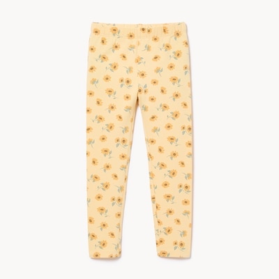 Toddler Girls' Printed Legging - Light Gold