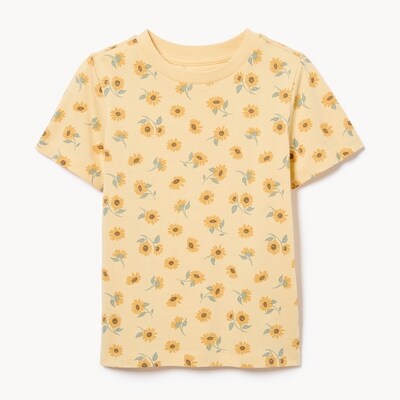 T-shirt imprimé pour tout-petits - Or Pâle
