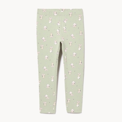 Toddler Girls' Printed Legging - Pastel Green