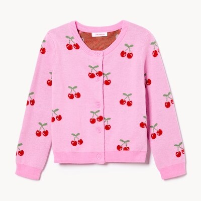 Cardigan en tricot pour petites filles - Rose