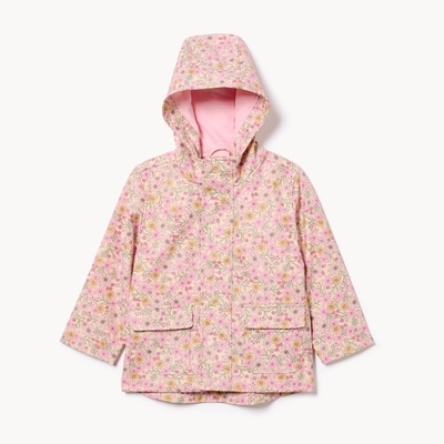 Toddler Printed Raincoat - Sand