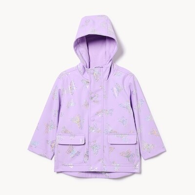 Imperméable imprimé pour tout-petits - PASTEL VIOLET