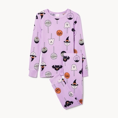 Toddler Girls' Halloween Sleep Set - Lilac