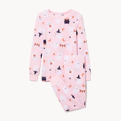 Toddler Girls' Halloween Sleep Set - Light Pink