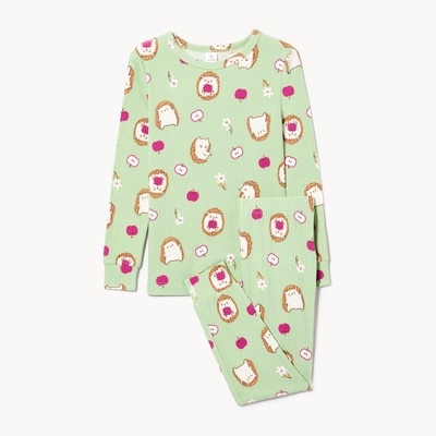 Joe Fresh Pyjama imprimé pour petites filles 1 ea, 19,00 $/1ch