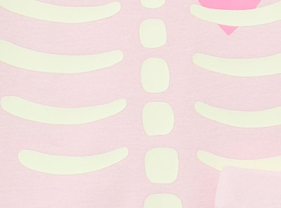 Toddler Girls' Skeleton Sleep Set