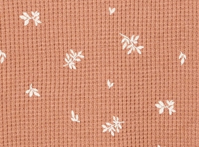 Toddler Girls' Waffle Knit Long Sleeve Top