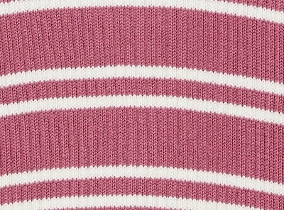 Chandail en tricot côtelé rayé pour petites filles