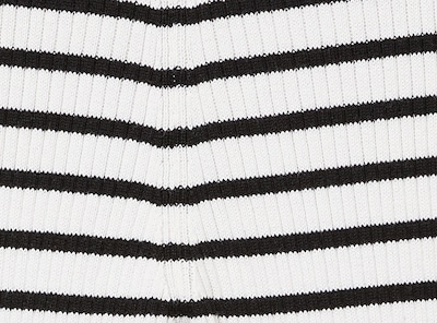 Pantalon rayé côtelé pour petites filles