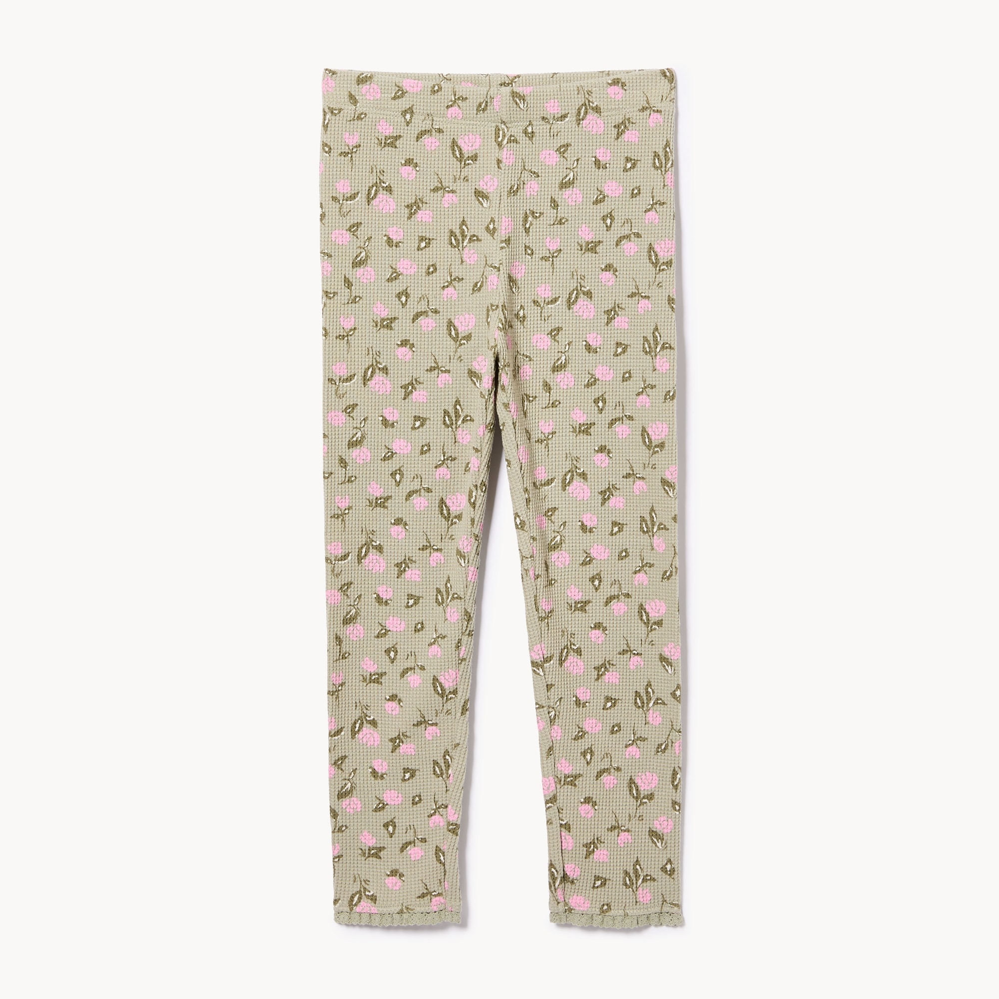 Toddler Girls' Waffle Knit Legging