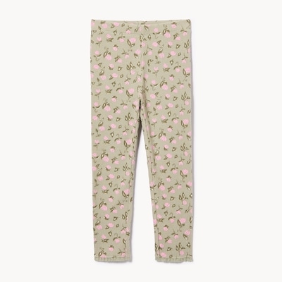 Toddler Girls' Waffle Knit Legging - Dusty Green