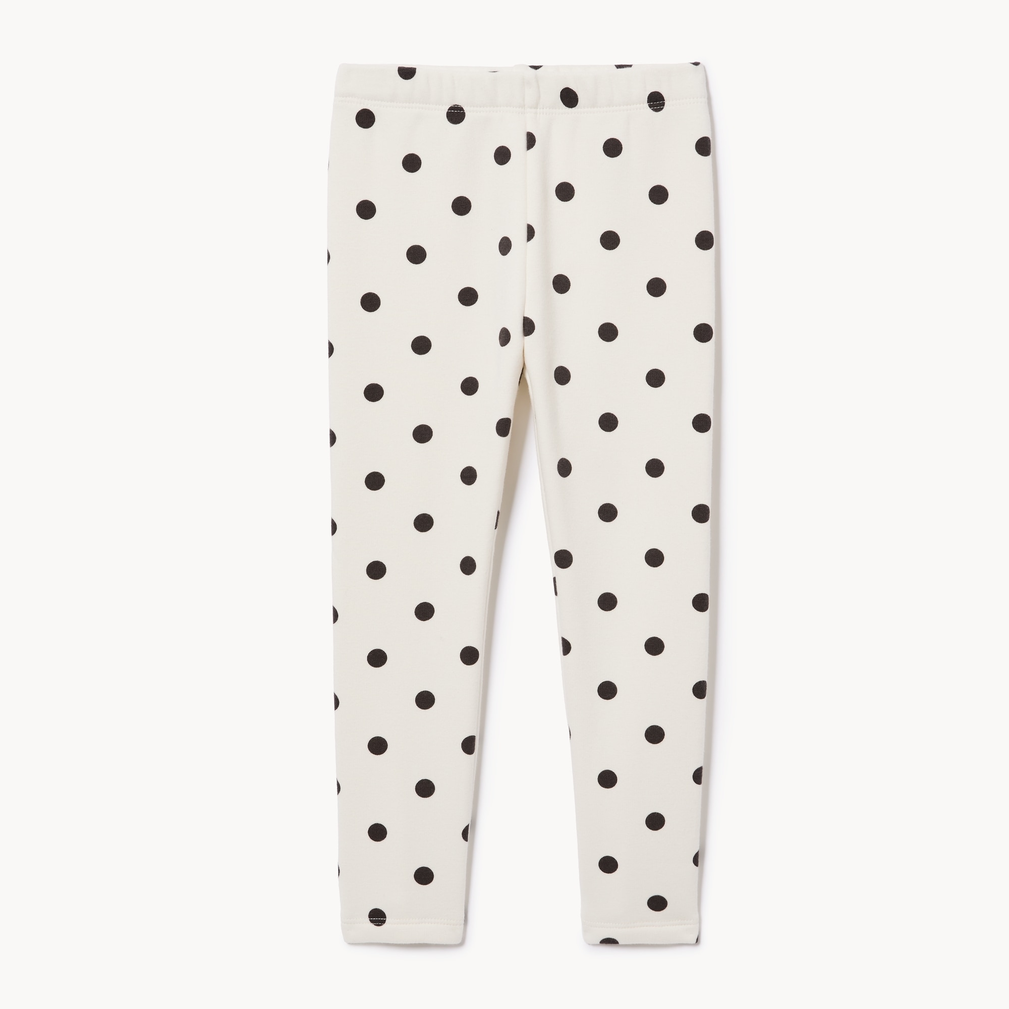 Legging en molleton duveteux pour petites filles