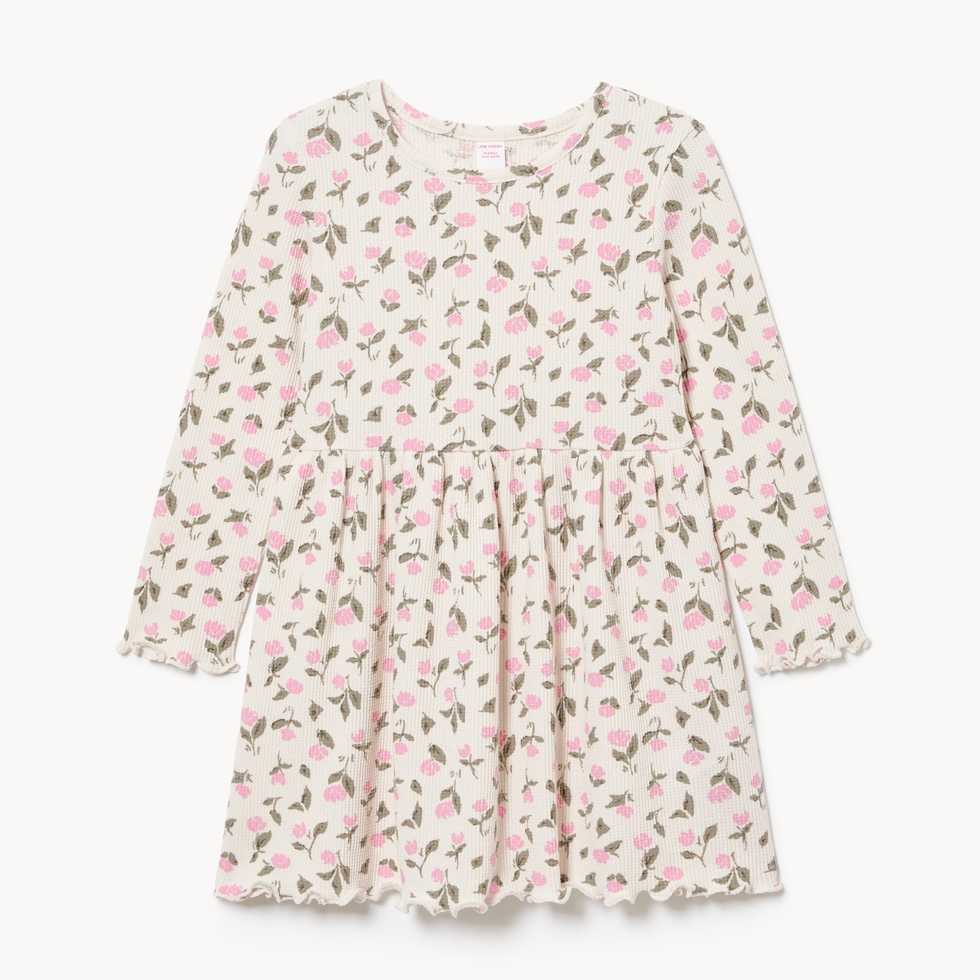 Toddler Girls' Waffle Knit Dress