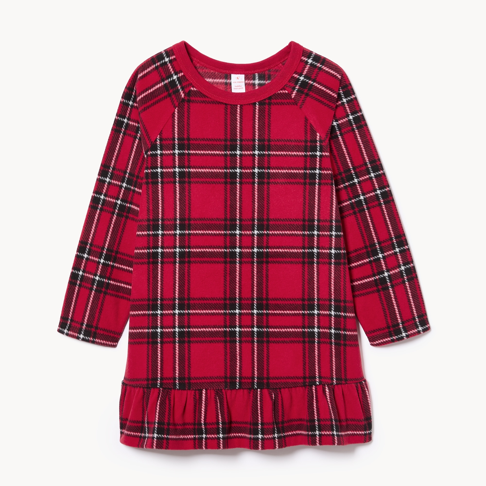 Toddler Girls' Microfleece Holiday Nightie