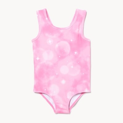 Toddler Girls' Active Gymnastics Bodysuit - Powder Pink