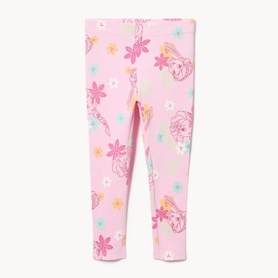 Legging Reine des Neiges de Disney, petites filles - Rose Pâle