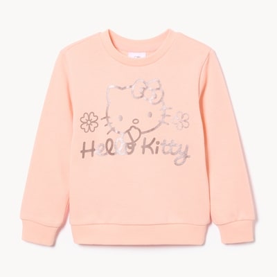 Chandail en molleton Hello KittyMD, petites filles - Pêche