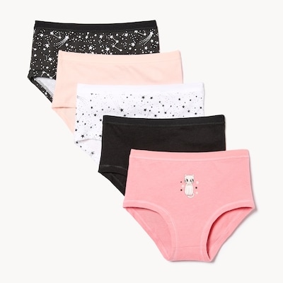Toddler Girls' 5-Pack Boyshort - Multi