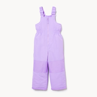 Toddler Bib Snow Pant - Pastel Purple