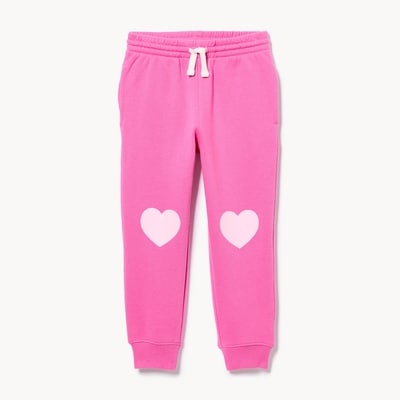 Toddler Girls' Fleece Jogger - Dark Pink