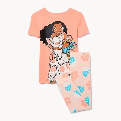 Joe Fresh Toddler Girls' Disney Moana 2-Piece Sleep Set 1 ea, $22.00/1ea