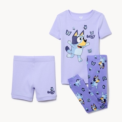 Joe Fresh Toddler Girls' Bluey Sleep Set 1 ea, $32.00/1ea