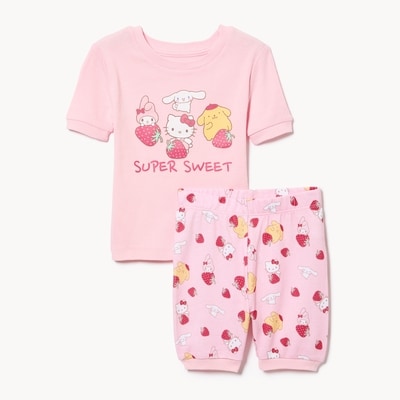 Pyjama Hello KittyMD & Friends pour petites filles - Rose