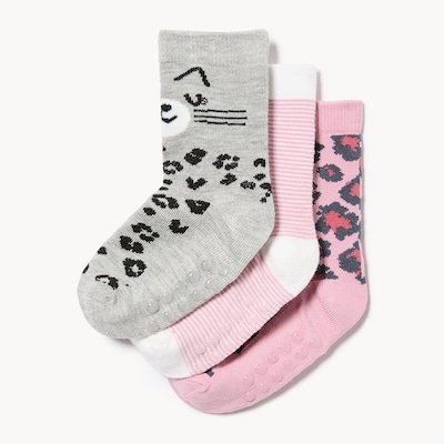 Joe Fresh Ens. 3 paires de chaussettes tube, petites filles 1 ea, 6,00 $/1ch