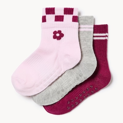Joe Fresh Ensemble de 3 paires de chaussettes mi-hautes 1 ea, 6,00 $/1ch