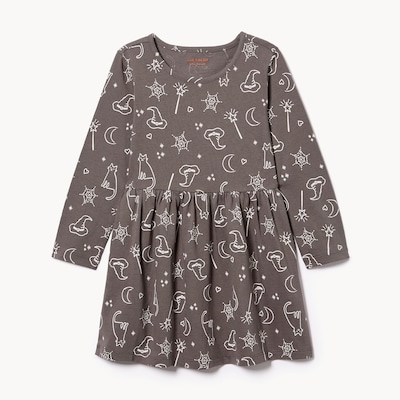 Joe Fresh Toddler Girls' Printed Long Sleeve Dress 1 ea, $10.00/1ea