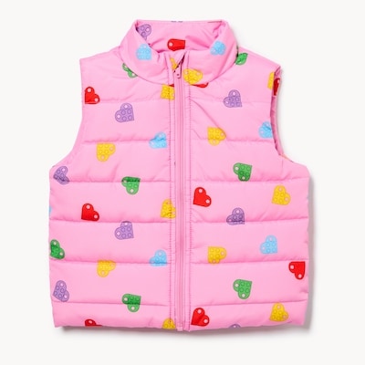 Joe Fresh Toddler Girls' LEGO® Printed Puffer Vest 1 ea, $29.00/1ea