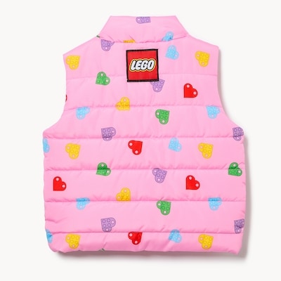 Toddler Girls' LEGO® Printed Puffer Vest