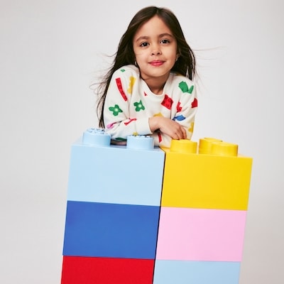 Toddler Girls' LEGO® Printed Sweatshirt - Off White