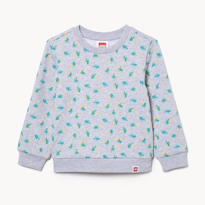 Toddler Girls' LEGO® Printed Sweatshirt - Light Grey Mix