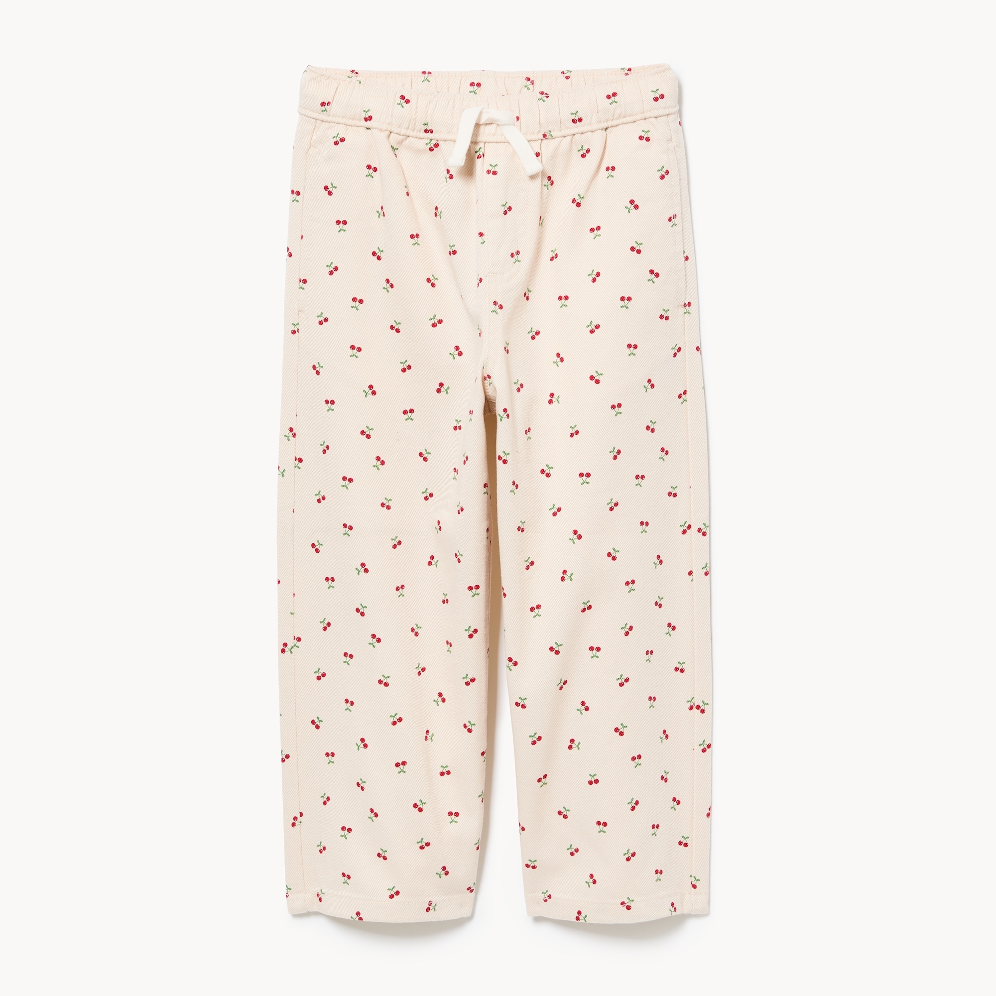 Toddler Girls' Printed Wide Leg Jean