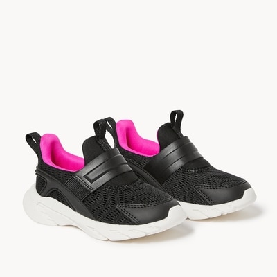 Espadrilles sport pour petites filles - Noir